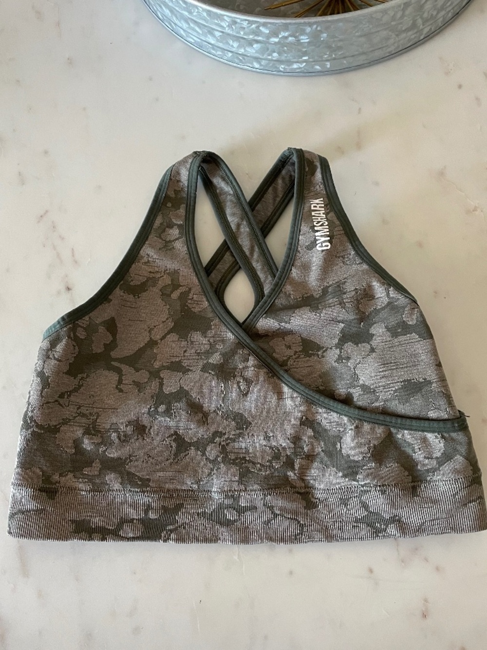 Gymshark Strappy Cross Front Sports Bra Size XL